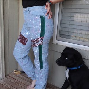 Splatter Paint Artist Jeans